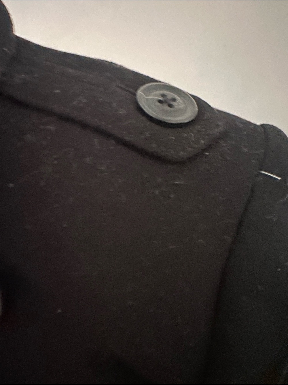 J. Crew Black Double-Breasted Wool Peacoat - Picture 3 of 6
